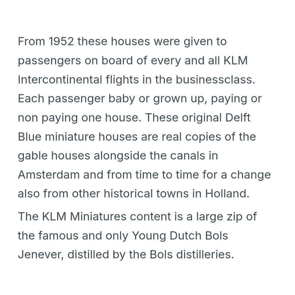 KLM's Miniature House Celebrating New York -Pre-Owned - Picture 10 of 11